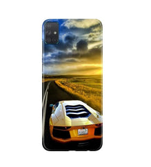 Car lovers Mobile Back Case for Samsung Galaxy A51 (Design - 46)