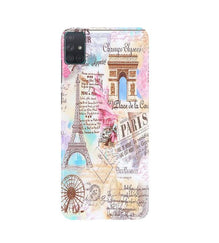 Paris Eiftel Tower Mobile Back Case for Samsung Galaxy A51 (Design - 54)
