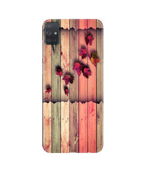 Wooden look2 Mobile Back Case for Samsung Galaxy A51 (Design - 56)