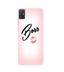 Boss Mobile Back Case for Samsung Galaxy A51 (Design - 59)