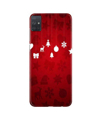Christmas Mobile Back Case for Samsung Galaxy A51 (Design - 78)