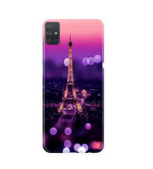 Eiffel Tower Mobile Back Case for Samsung Galaxy A51 (Design - 86)