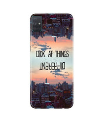 Look at things different Mobile Back Case for Samsung Galaxy A51 (Design - 99)