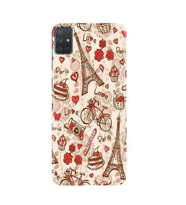 Love Paris Case for Samsung Galaxy A51(Design - 103)