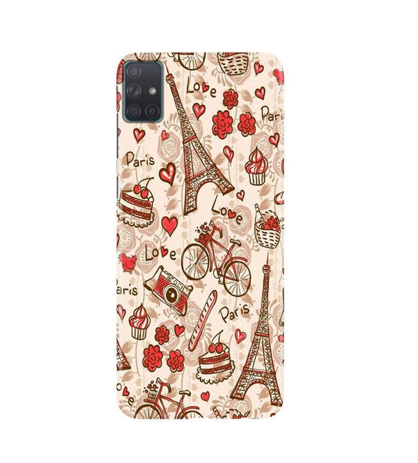 Love Paris Case for Samsung Galaxy A51  (Design - 103)