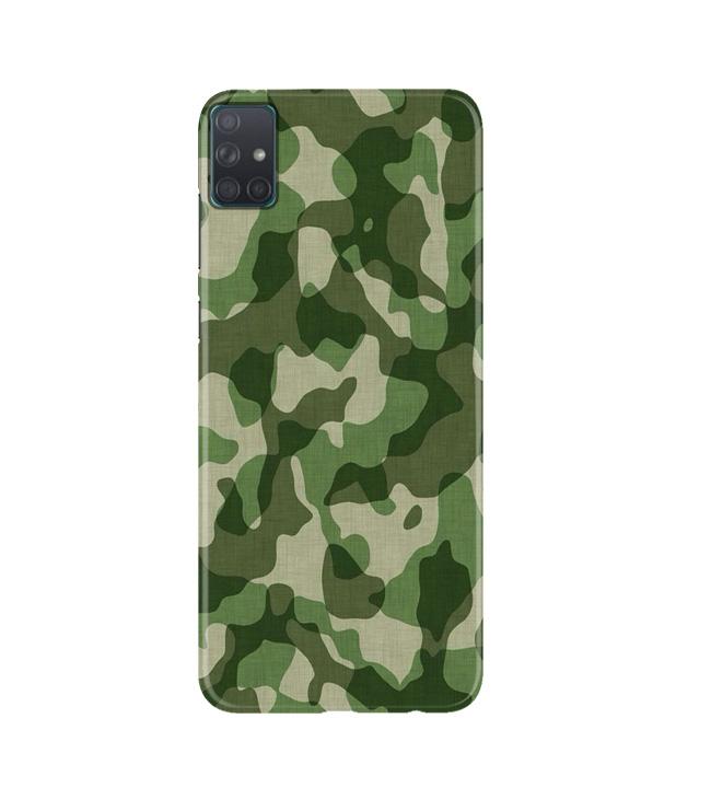 Army Camouflage Case for Samsung Galaxy A51(Design - 106)