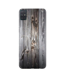 Wooden Look Mobile Back Case for Samsung Galaxy A51  (Design - 114)