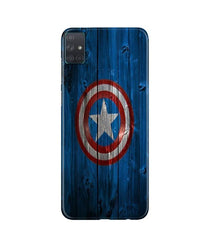 Captain America Superhero Mobile Back Case for Samsung Galaxy A51  (Design - 118)