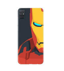 Iron Man Superhero Mobile Back Case for Samsung Galaxy A51  (Design - 120)