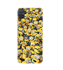 Minions Mobile Back Case for Samsung Galaxy A51  (Design - 126)