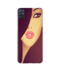 Girlish Mobile Back Case for Samsung Galaxy A51  (Design - 130)