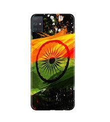 Indian Flag Mobile Back Case for Samsung Galaxy A51  (Design - 137)
