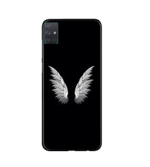 Angel Mobile Back Case for Samsung Galaxy A51  (Design - 142)