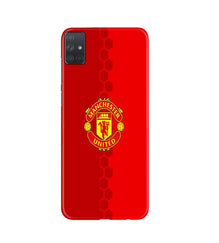 Manchester United Mobile Back Case for Samsung Galaxy A51  (Design - 157)