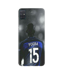 Pogba Mobile Back Case for Samsung Galaxy A51  (Design - 159)