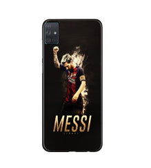 Messi Mobile Back Case for Samsung Galaxy A51  (Design - 163)