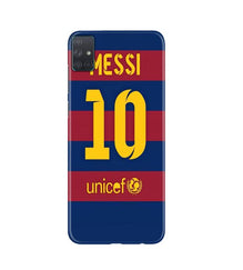 Messi Mobile Back Case for Samsung Galaxy A51  (Design - 172)