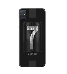 Cristiano Mobile Back Case for Samsung Galaxy A51  (Design - 175)