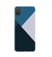 Blue Shades Mobile Back Case for Samsung Galaxy A51 (Design - 188)