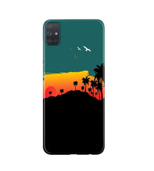 Sky Trees Mobile Back Case for Samsung Galaxy A51 (Design - 191)