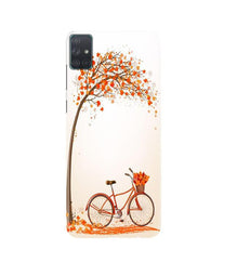 Bicycle Mobile Back Case for Samsung Galaxy A51 (Design - 192)