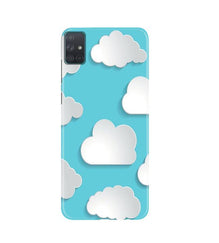 Clouds Mobile Back Case for Samsung Galaxy A51 (Design - 210)