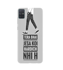 Hardich Nahi Mobile Back Case for Samsung Galaxy A51 (Design - 214)