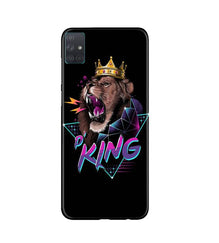 Lion King Mobile Back Case for Samsung Galaxy A51 (Design - 219)
