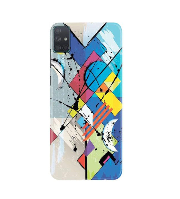 Modern Art Case for Samsung Galaxy A51 (Design No. 235)