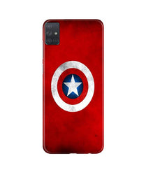 Captain America Mobile Back Case for Samsung Galaxy A51 (Design - 249)