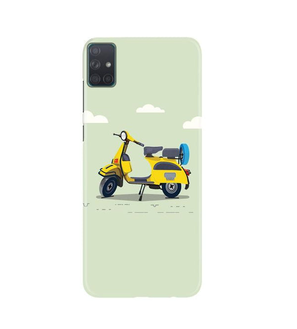 Vintage Scooter Case for Samsung Galaxy A51 (Design No. 260)