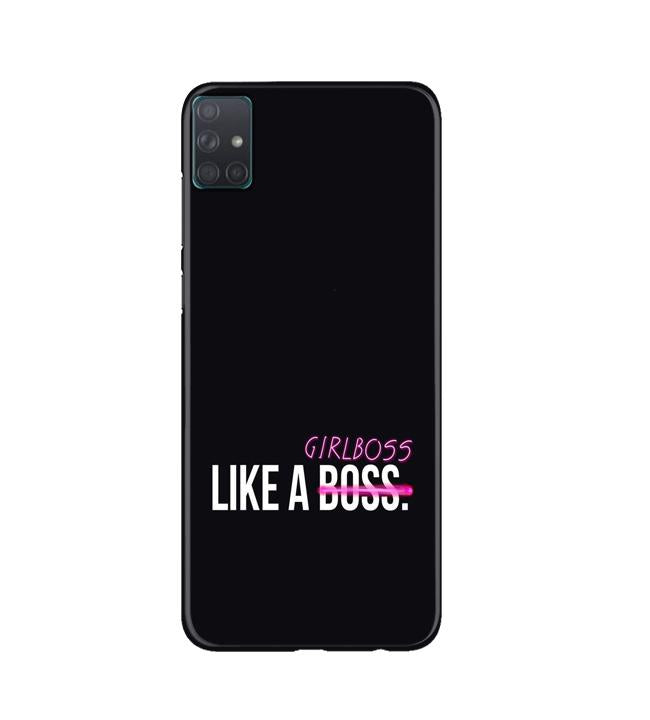 Like a Girl Boss Case for Samsung Galaxy A51 (Design No. 265)