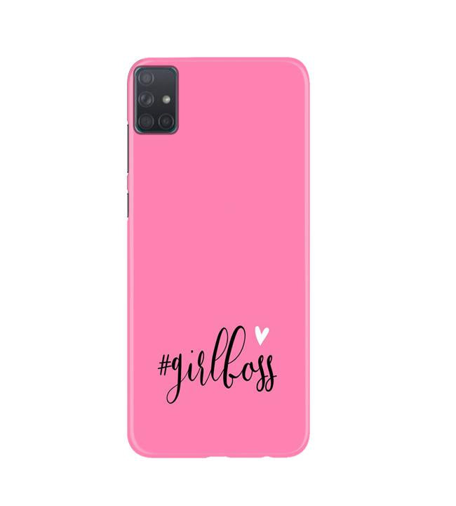 Girl Boss Pink Case for Samsung Galaxy A51 (Design No. 269)