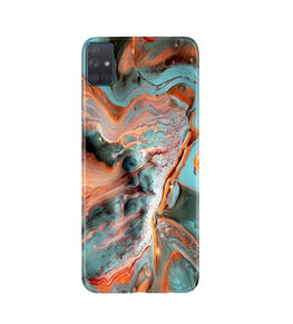 Marble Texture Mobile Back Case for Samsung Galaxy A51(Design - 309)