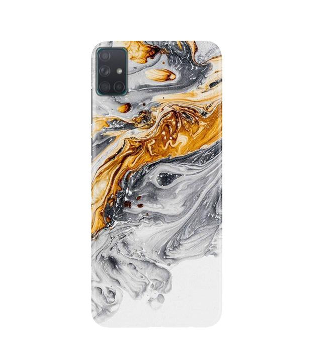 Marble Texture Mobile Back Case for Samsung Galaxy A51  (Design - 310)