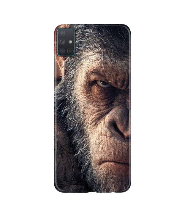 Angry Ape Mobile Back Case for Samsung Galaxy A51  (Design - 316)