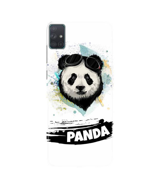 Panda Mobile Back Case for Samsung Galaxy A51  (Design - 319)
