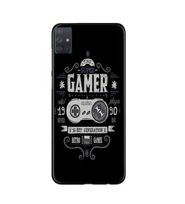 Gamer Mobile Back Case for Samsung Galaxy A51(Design - 330)