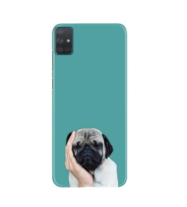 Puppy Mobile Back Case for Samsung Galaxy A51  (Design - 333)