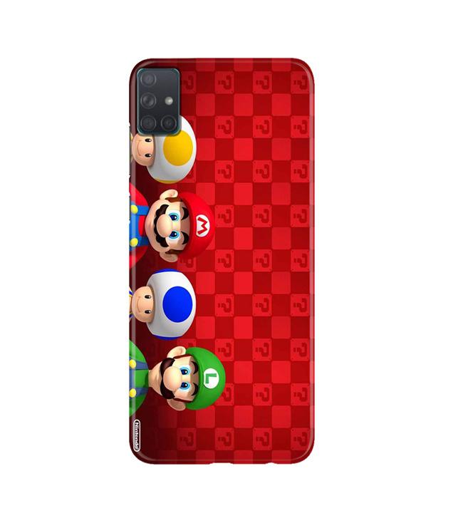 Mario Mobile Back Case for Samsung Galaxy A51(Design - 337)