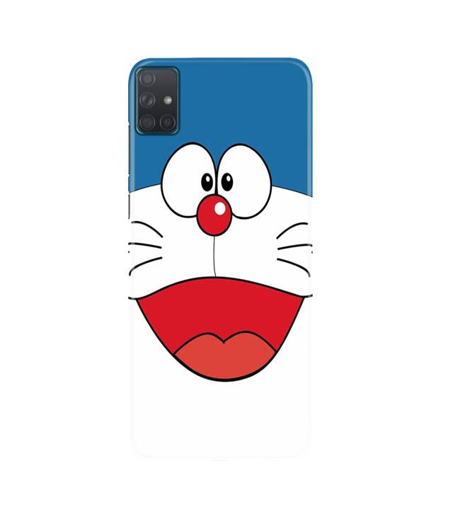 Doremon Mobile Back Case for Samsung Galaxy A51  (Design - 340)