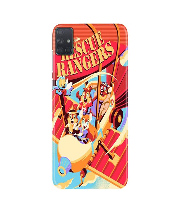 Rescue Rangers Mobile Back Case for Samsung Galaxy A51  (Design - 341)