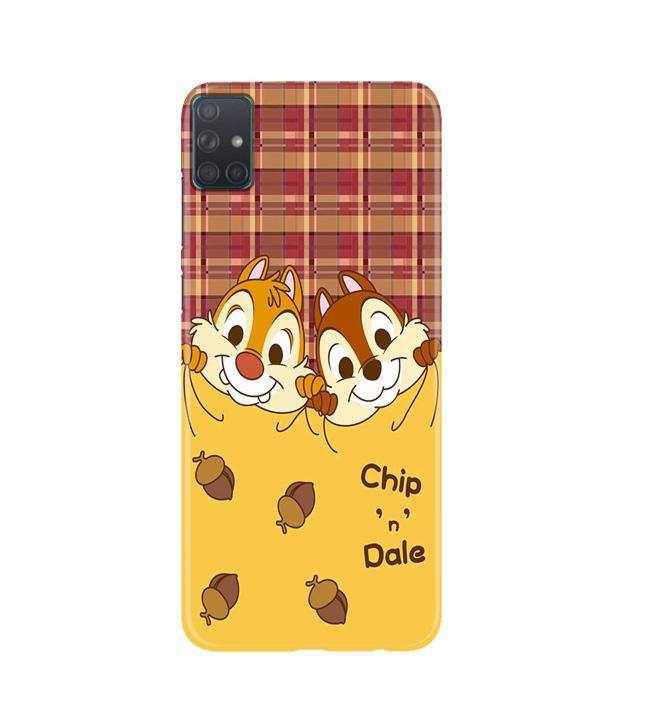 Chip n Dale Mobile Back Case for Samsung Galaxy A51  (Design - 342)