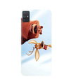 Polar Beer Mobile Back Case for Samsung Galaxy A51  (Design - 344)