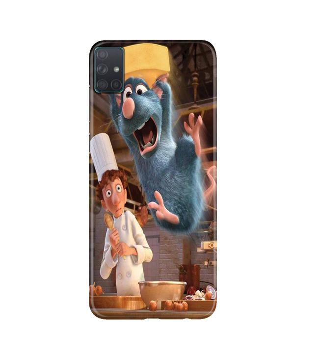 Ratatouille Mobile Back Case for Samsung Galaxy A51(Design - 347)