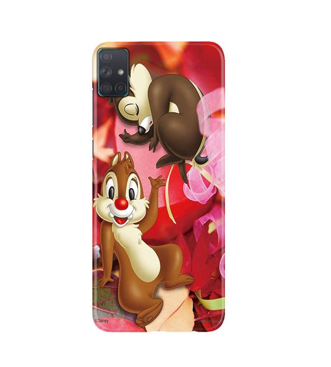 Chip n Dale Mobile Back Case for Samsung Galaxy A51(Design - 349)