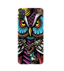 Owl Mobile Back Case for Samsung Galaxy A51  (Design - 359)