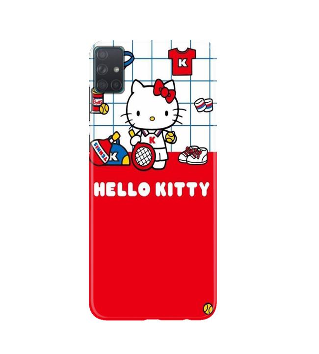 Hello Kitty Mobile Back Case for Samsung Galaxy A51(Design - 363)