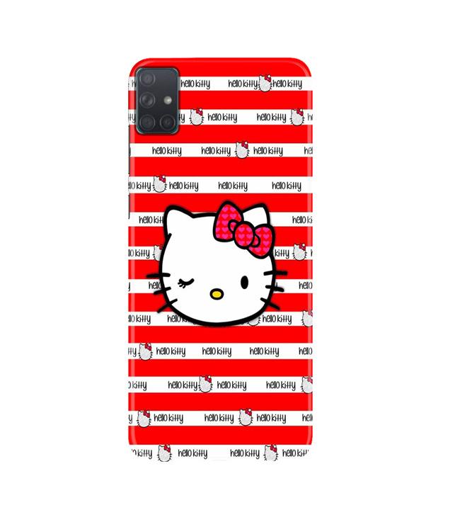 Hello Kitty Mobile Back Case for Samsung Galaxy A51  (Design - 364)