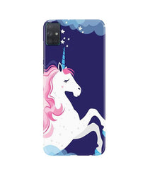 Unicorn Mobile Back Case for Samsung Galaxy A51  (Design - 365)
